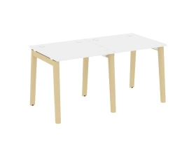 Рабочая станция, опоры - массив дерева 156x80x75 Оникс Вуд / Onix Wood images