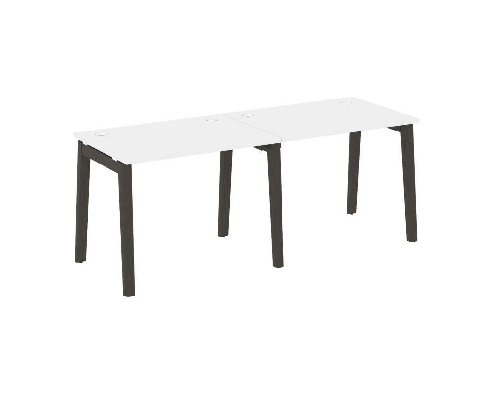 Рабочая станция, опоры - массив дерева 196x72x75 Оникс Вуд / Onix Wood