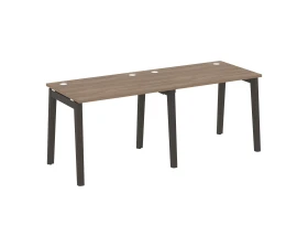 Рабочая станция, опоры - массив дерева 196x72x75 Оникс Вуд / Onix Wood images