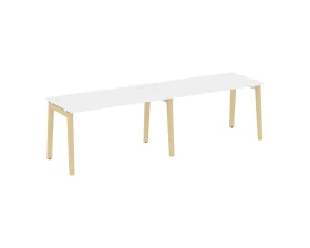 Рабочая станция, опоры - массив дерева 276x72x75 Оникс Вуд / Onix Wood images