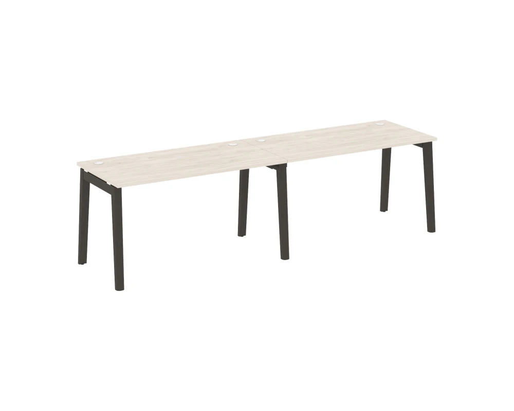 Рабочая станция, опоры - массив дерева 276x72x75 Оникс Вуд / Onix Wood