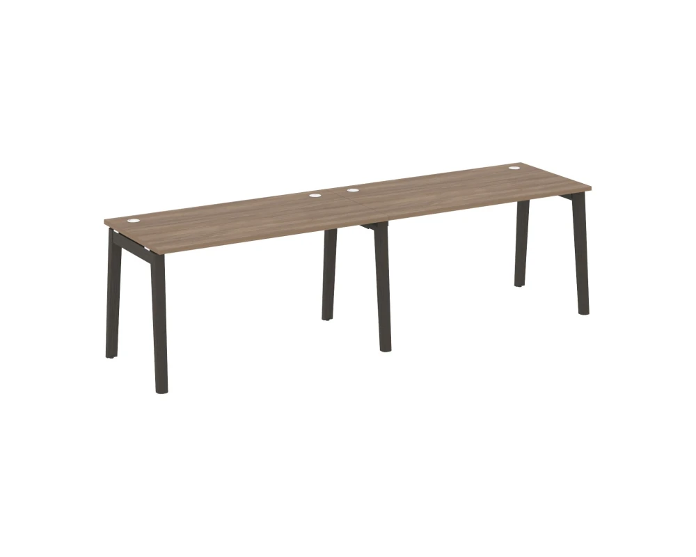 Рабочая станция, опоры - массив дерева 276x72x75 Оникс Вуд / Onix Wood