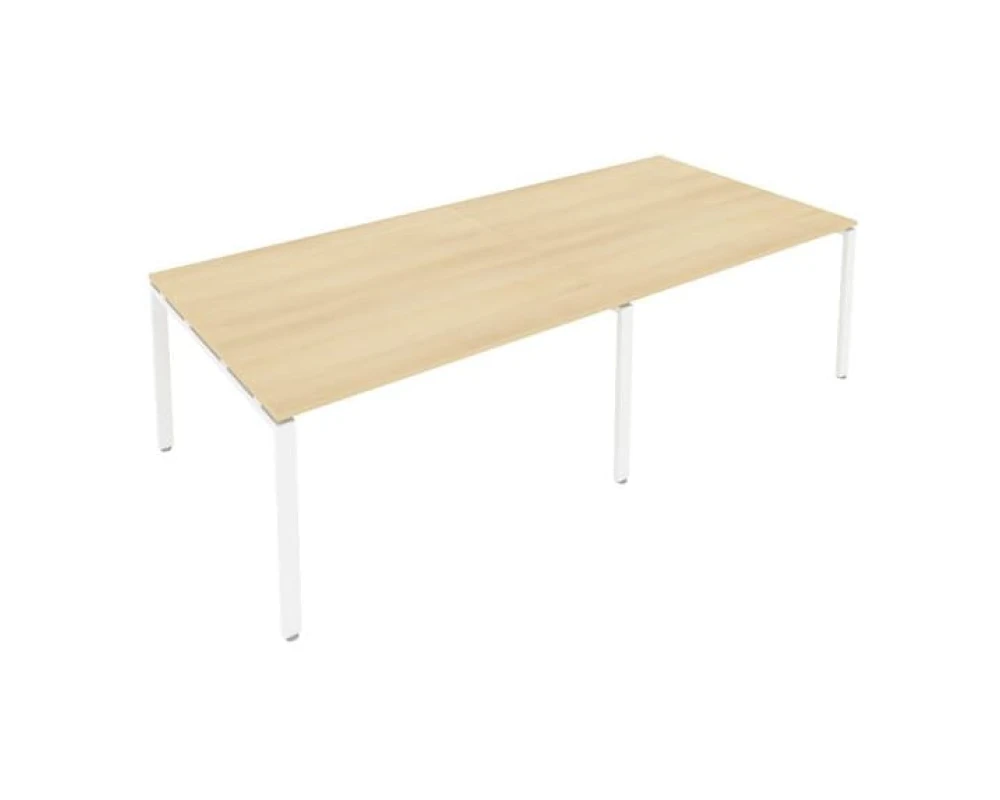 Переговорный стол (2 столешницы) на П-образном м/к 280x123,5x75 Метал Систем / Metal System