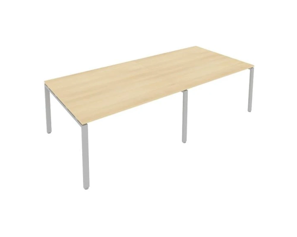 Переговорный стол (2 столешницы) на П-образном м/к 280x123,5x75 Метал Систем / Metal System