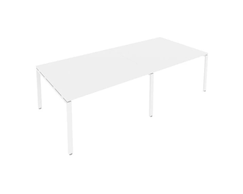 Переговорный стол (2 столешницы) на П-образном м/к 280x123,5x75 Метал Систем / Metal System