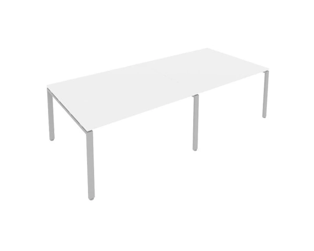 Переговорный стол (2 столешницы) на П-образном м/к 280x123,5x75 Метал Систем / Metal System