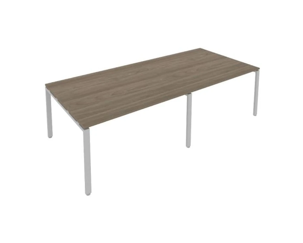 Переговорный стол (2 столешницы) на П-образном м/к 280x123,5x75 Метал Систем / Metal System
