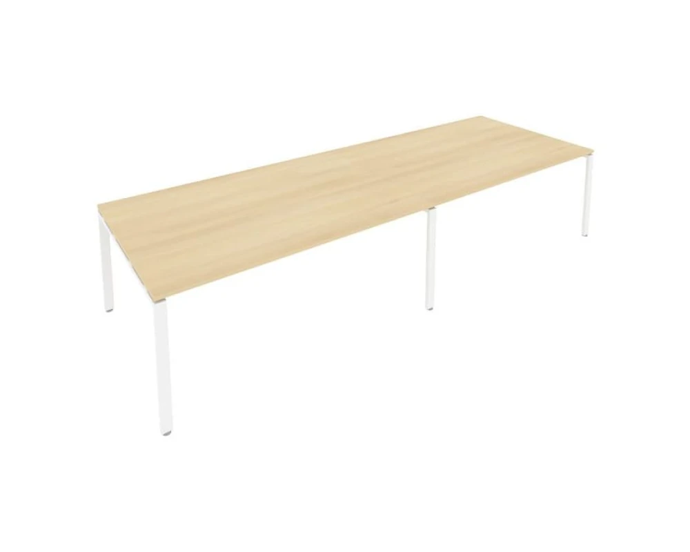 Переговорный стол (2 столешницы) на П-образном м/к 360x123,5x75 Метал Систем / Metal System