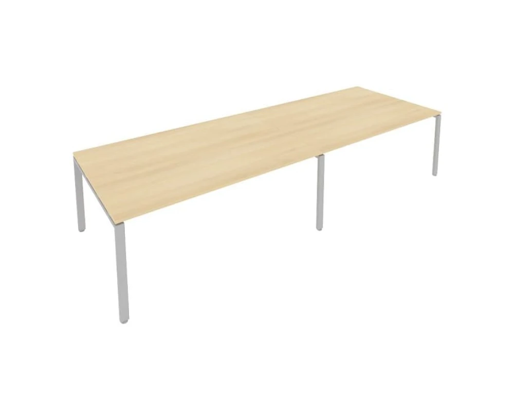 Переговорный стол (2 столешницы) на П-образном м/к 360x123,5x75 Метал Систем / Metal System