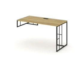 Стол письменный для опорной тумбы левый RF.SPOT-014 (L) 1580x700x750 Рифт / Rift images