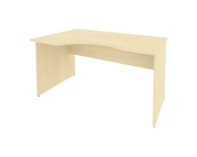 Офисный стол криволинейный левый 1400x900x755 Рива / Riva images