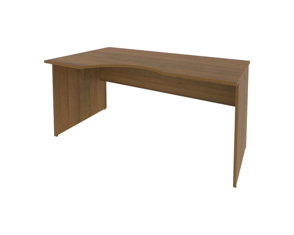 Офисный стол криволинейный левый 1600x900x755 Рива / Riva