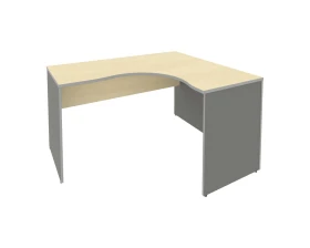 Стол офисный угловой правый 1400x1200x755 Рива / Riva images