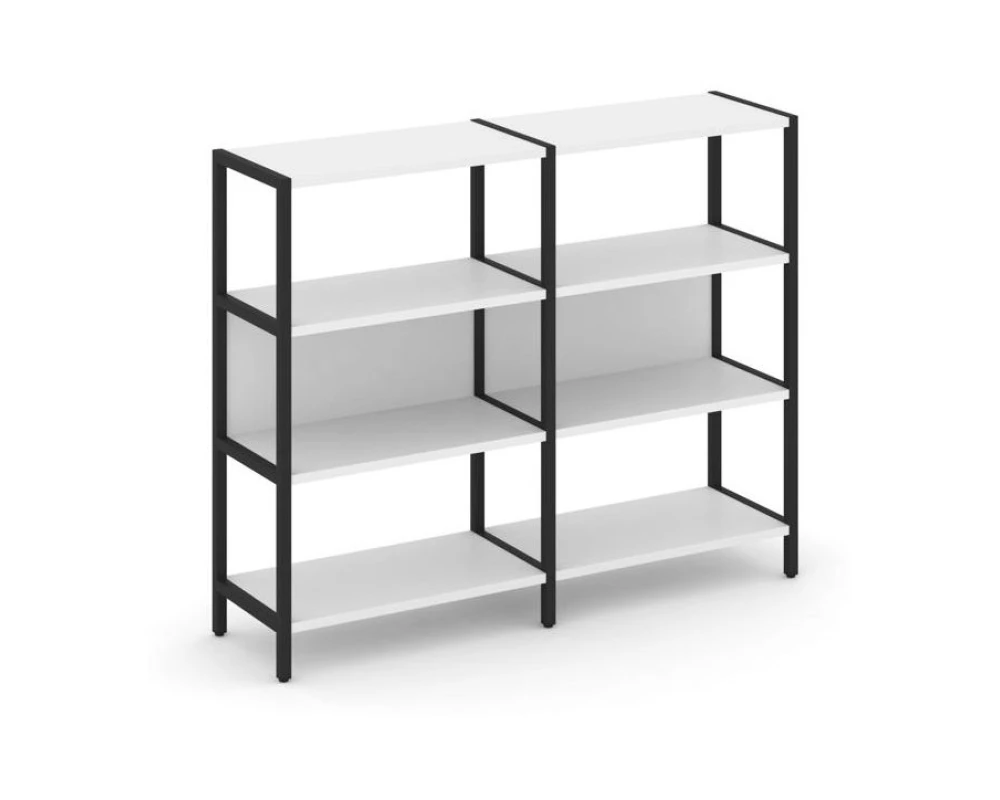 Двухсекционный стеллаж трехярусный Шелф Систем / Shelf System
