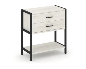 Односекционный стеллаж двухярусный с ящиками 810х400х879 Шелф Систем / Shelf System images