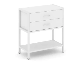 Односекционный стеллаж двухярусный с ящиками 810х400х879 Шелф Систем / Shelf System images