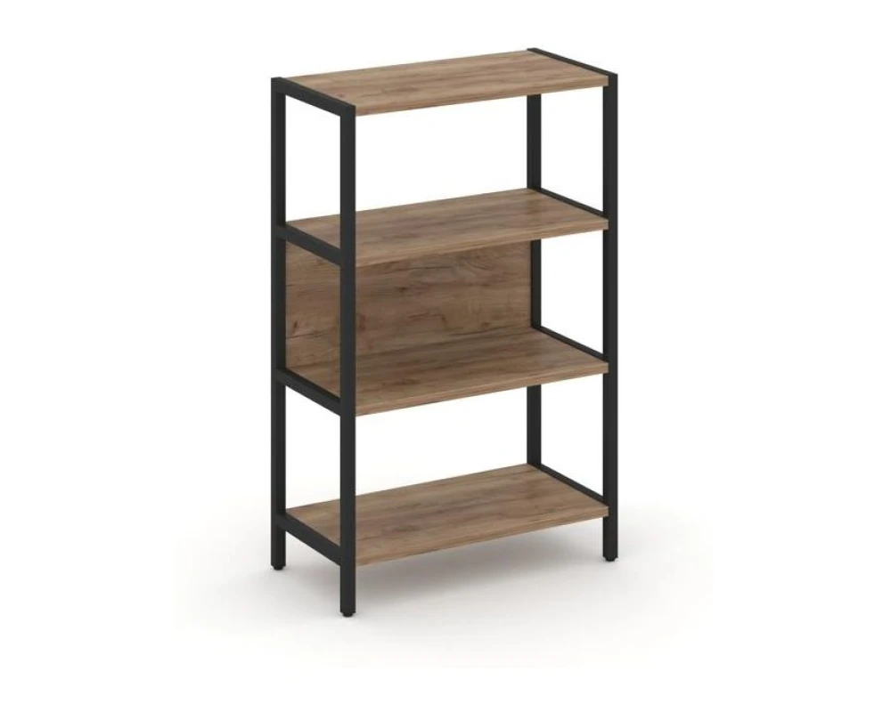 Односекционный стеллаж трехярусный 810х400х1246 Шелф Систем / Shelf System