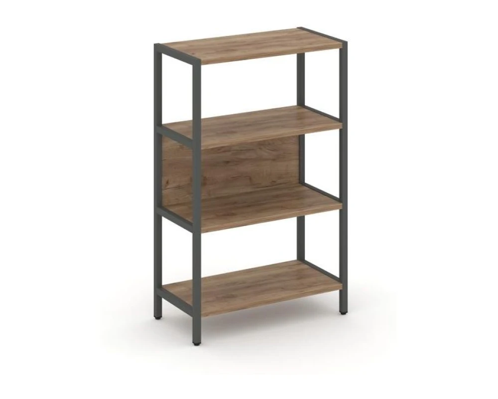 Односекционный стеллаж трехярусный 810х400х1246 Шелф Систем / Shelf System