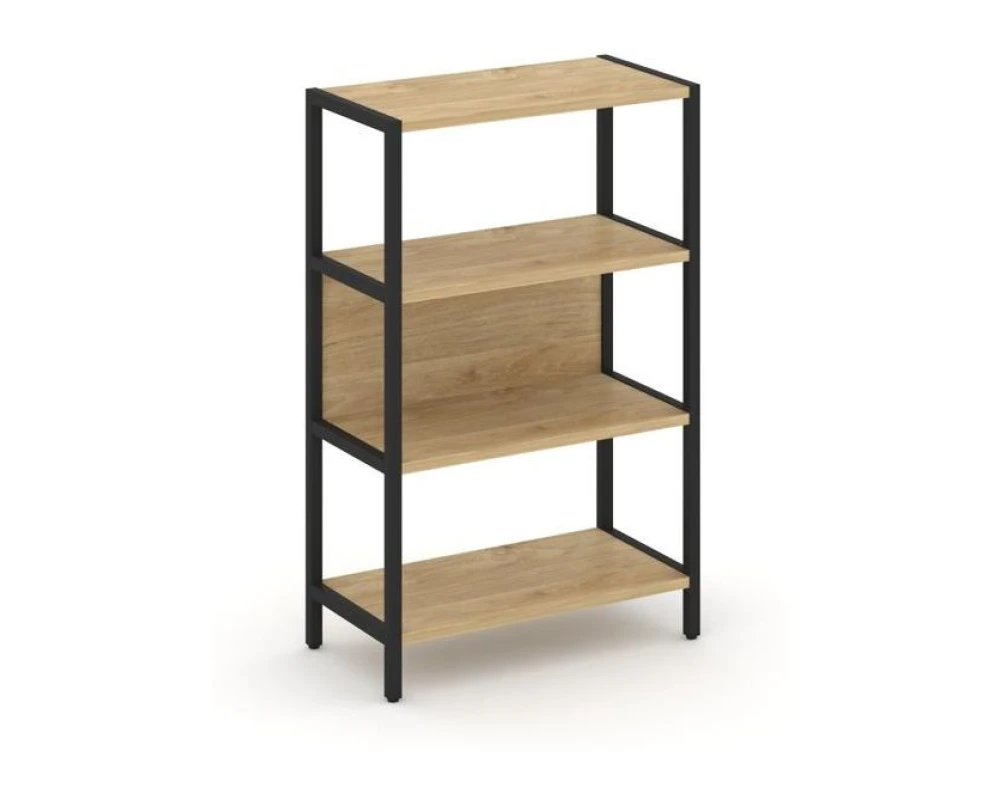 Односекционный стеллаж трехярусный 810х400х1246 Шелф Систем / Shelf System