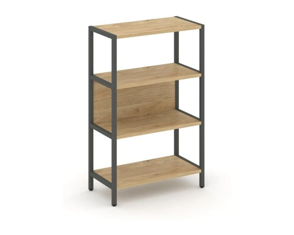 Односекционный стеллаж трехярусный 810х400х1246 Шелф Систем / Shelf System