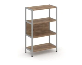 Односекционный стеллаж трехярусный 810х400х1246 Шелф Систем / Shelf System images