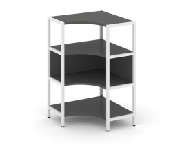 Односекционный угловой стеллаж трехярусный 810х810х1246 Шелф Систем / Shelf System images