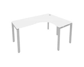 Стол криволинейный правый на П-образном м/к 160x120x75 Метал Систем / Metal System images