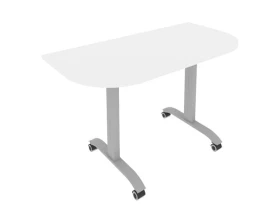 Стол радиусный складной мобильный 1300x650x757 Мобайл Систем / Mobile System images