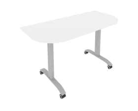 Стол радиусный складной мобильный 1400x650x757 Мобайл Систем / Mobile System images