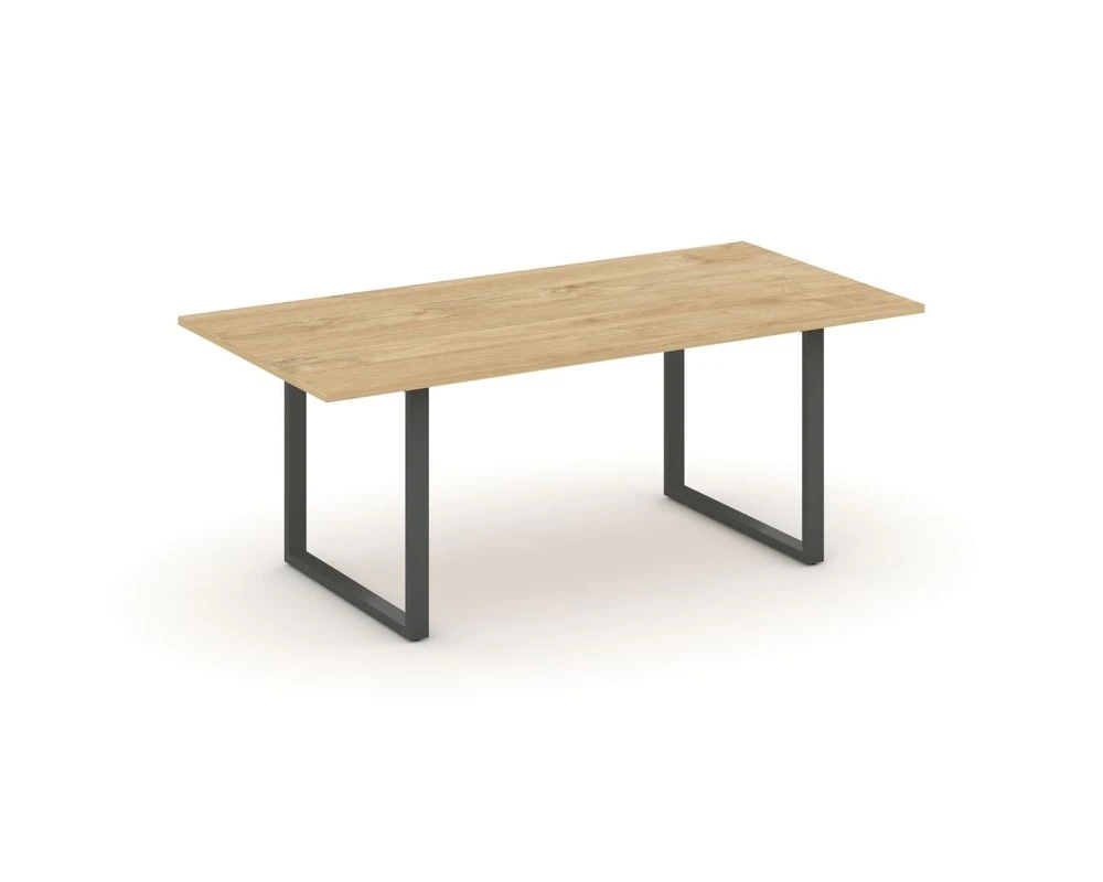 Стол переговорный на О-образном каркасе без лючка 1980x980x750 Стайл Проджект Директ / Style Project Direct