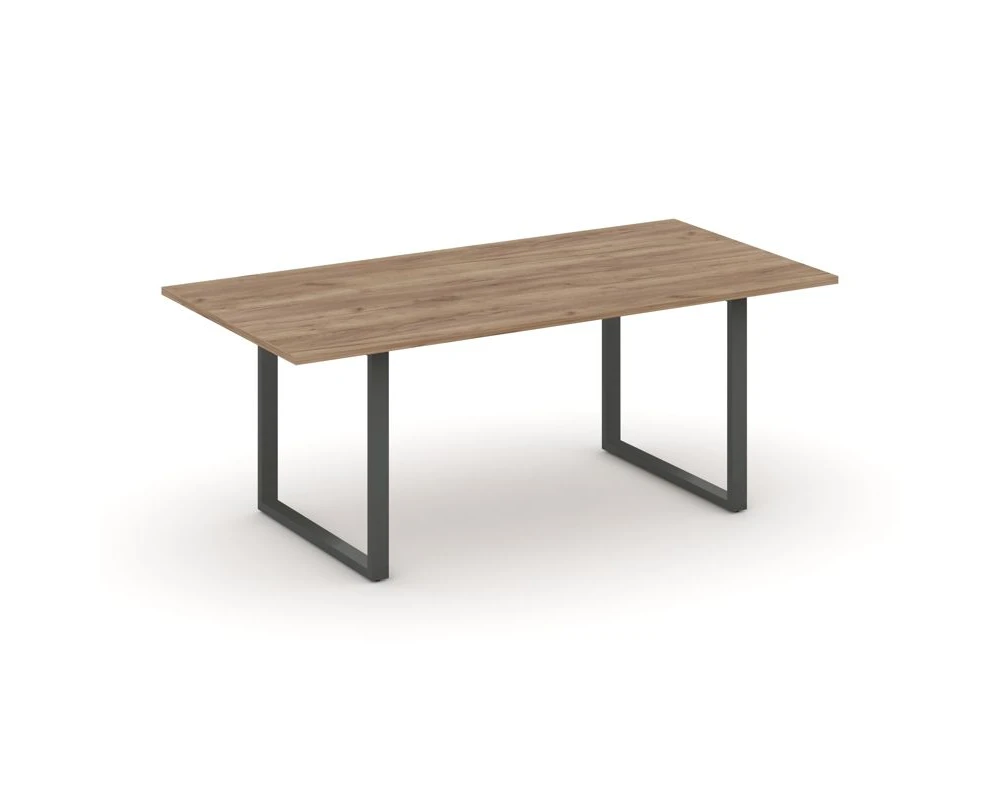 Стол переговорный на О-образном каркасе без лючка 1980x980x750 Стайл Проджект Директ / Style Project Direct