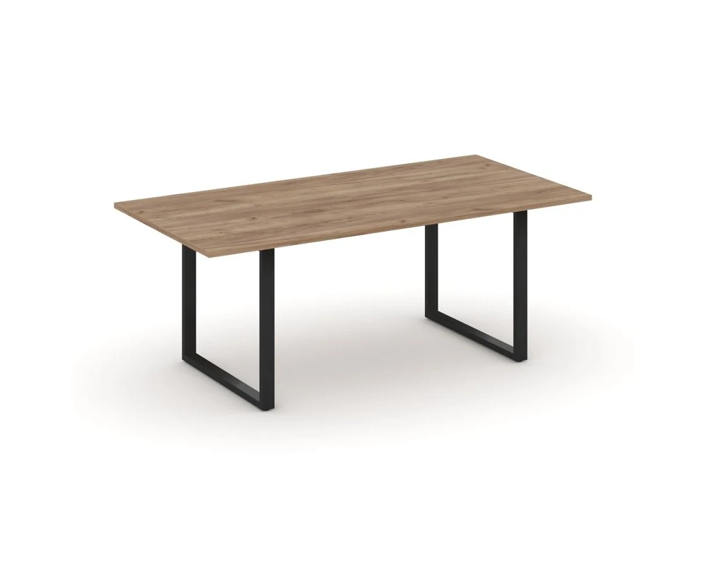 Стол переговорный на О-образном каркасе без лючка 1980x980x750 Стайл Проджект Директ / Style Project Direct
