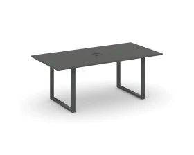 Стол переговорный на О-образном каркасе с лючком 1980x980x750 Стайл Проджект Директ / Style Project Direct images