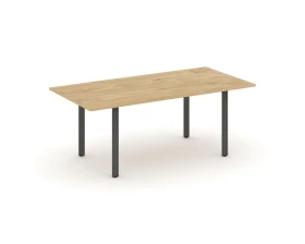 Стол переговорный на П-образном каркасе без лючка 1980x980x750 Стайл Проджект Директ / Style Project Direct images