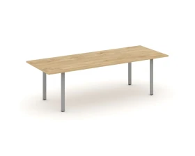 Стол переговорный на П-образном каркасе без лючка 2580x980x750 Стайл Проджект Директ / Style Project Direct images