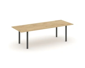 Стол переговорный на П-образном каркасе без лючка 2580x980x750 Стайл Проджект Директ / Style Project Direct images