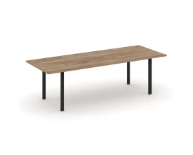 Стол переговорный на П-образном каркасе без лючка 2580x980x750 Стайл Проджект Директ / Style Project Direct images