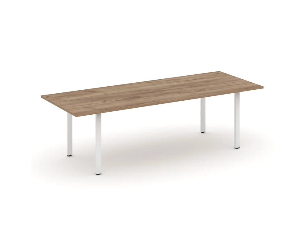 Стол переговорный на П-образном каркасе без лючка 2580x980x750 Стайл Проджект Директ / Style Project Direct