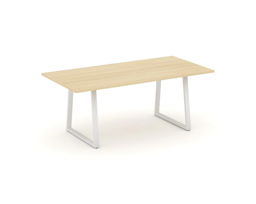 Стол переговорный опоры трапеция без лючка 1980x980x750 Стайл Проджект Директ / Style Project Direct