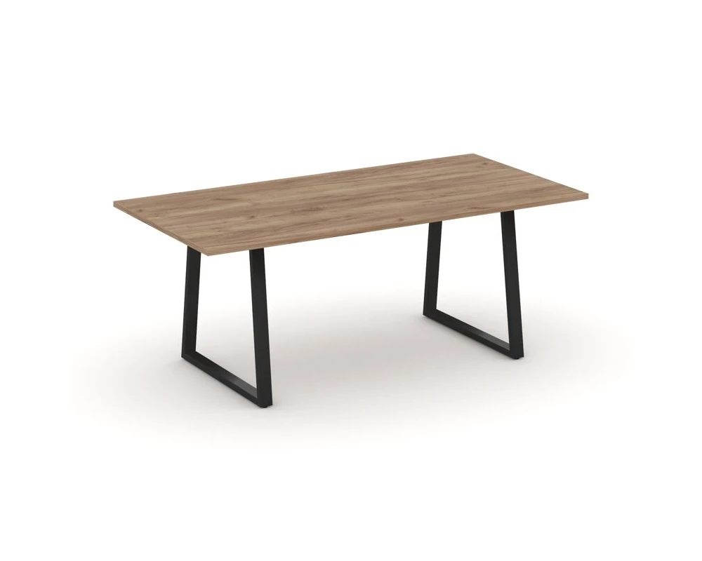 Стол переговорный опоры трапеция без лючка 1980x980x750 Стайл Проджект Директ / Style Project Direct