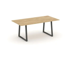 Стол переговорный опоры трапеция без лючка 1980x980x750 Стайл Проджект Директ / Style Project Direct images