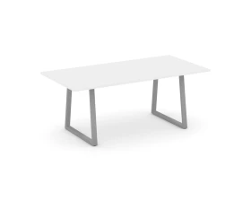 Стол переговорный опоры трапеция без лючка 1980x980x750 Стайл Проджект Директ / Style Project Direct images