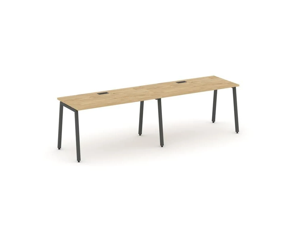 Рабочая станция 1 сторон. на А-образном каркасе 40 мм 1960х800х750 Стайл Проджект / Style Project