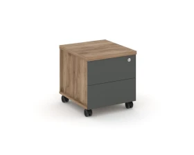 Тумба мобильная усил. колеса 416х460х437 Стайл Проджект / Style Project images
