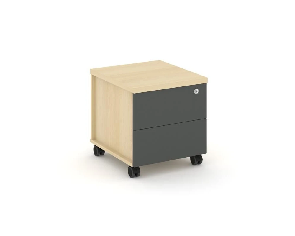 Тумба мобильная усил. колеса 416х460х437 Стайл Проджект / Style Project