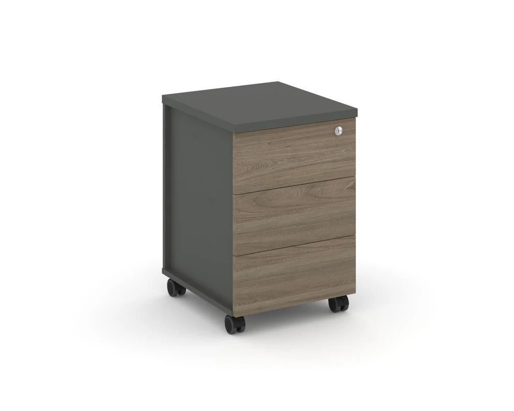 Тумба мобильная усил. колеса 416х460х611 Стайл Проджект / Style Project