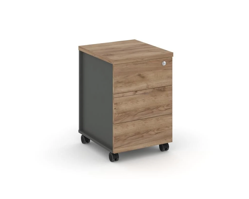 Тумба мобильная усил. колеса 416х460х611 Стайл Проджект / Style Project