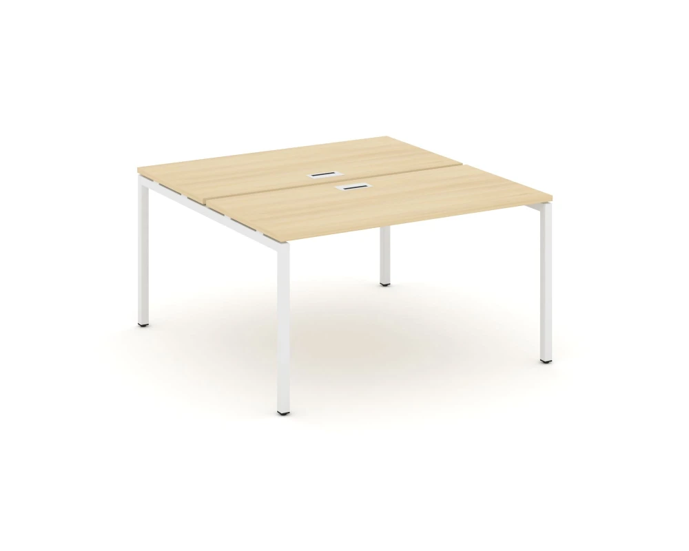 Рабочая станция 2-х сторон. на П-образном каркасе 40 мм 1380x1432x750 Стайл Проджект / Style Project