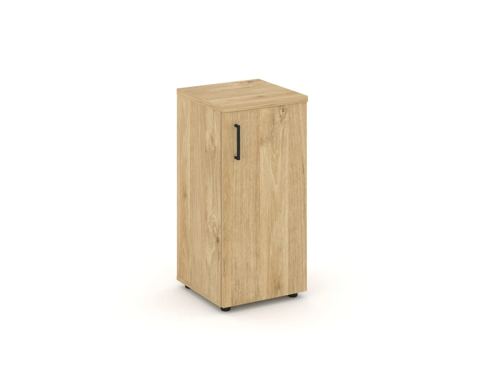 Шкаф низкий узкий правый закрытый 400x400x833 зад. стенка HDF Стайл Проджект / Style Project