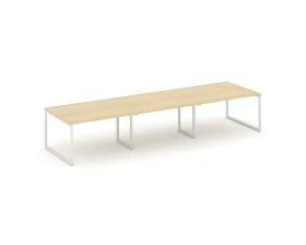 Стол переговорный на О-образном каркасе 40 мм 4410x1180x750 Стайл Проджект / Style Project images